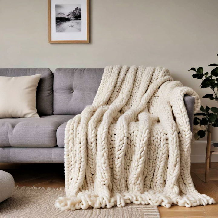 cozy textiles scandinavian decor