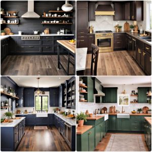 dark kitchen ideas