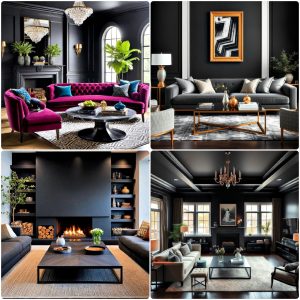 dark living room ideas