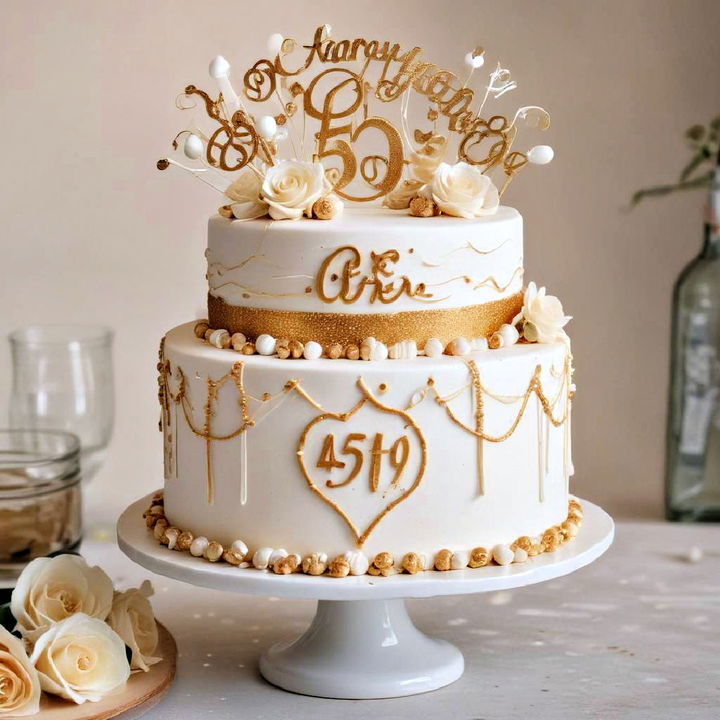 delicious and beautiful celebratory cake