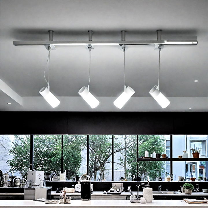 drop ceiling track lighting design