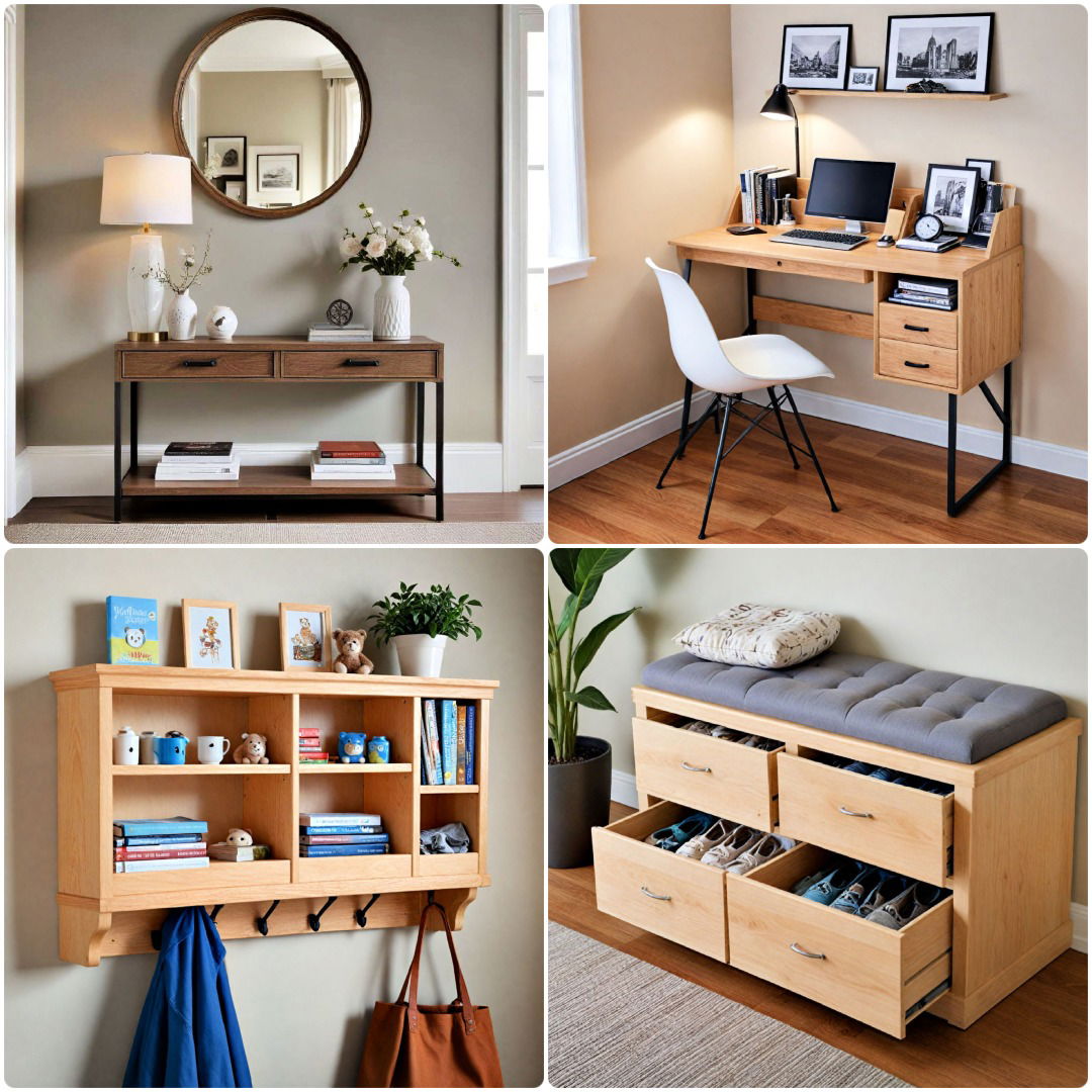 15 Drop Zone Ideas: Declutter Your Entryway