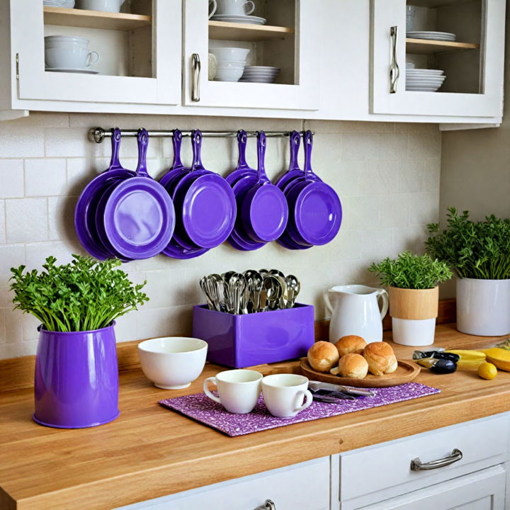 easy purple kitchen accessories