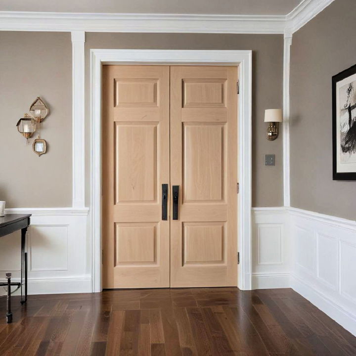 elegance paneled doors for home office