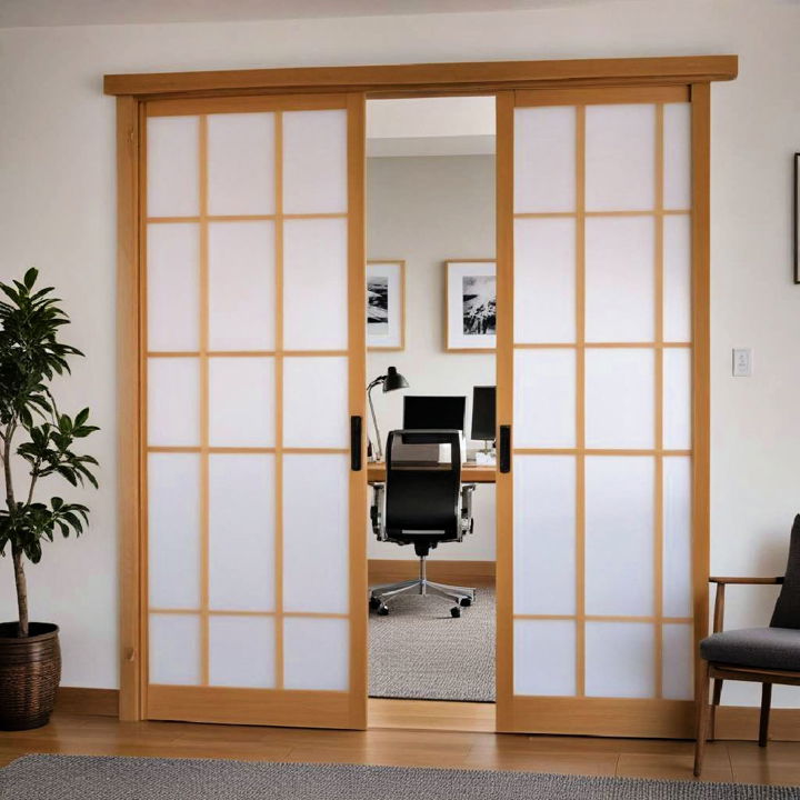 elegance shoji doors for home office