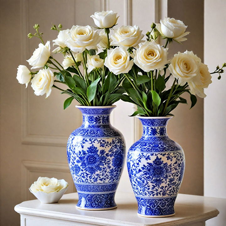 elegant porcelain vases decor