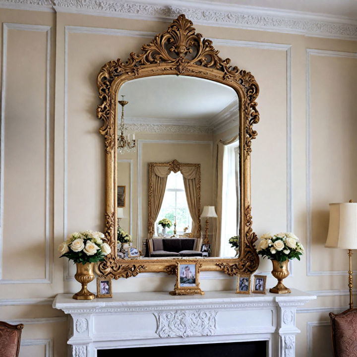 elegant victorian mirror