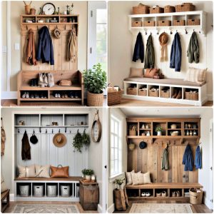 farmhouse mudroom ideas