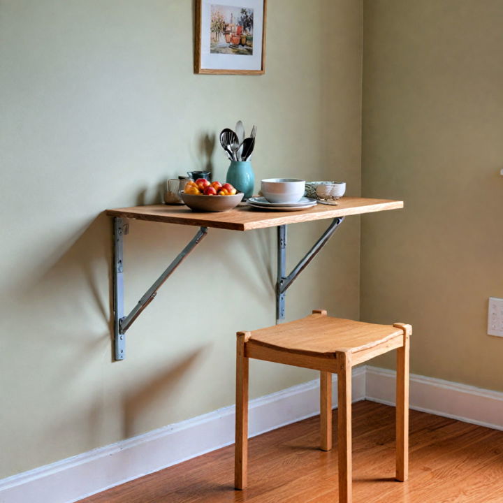 foldable wall mounted table