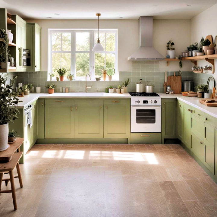 fresh and airy kitchen