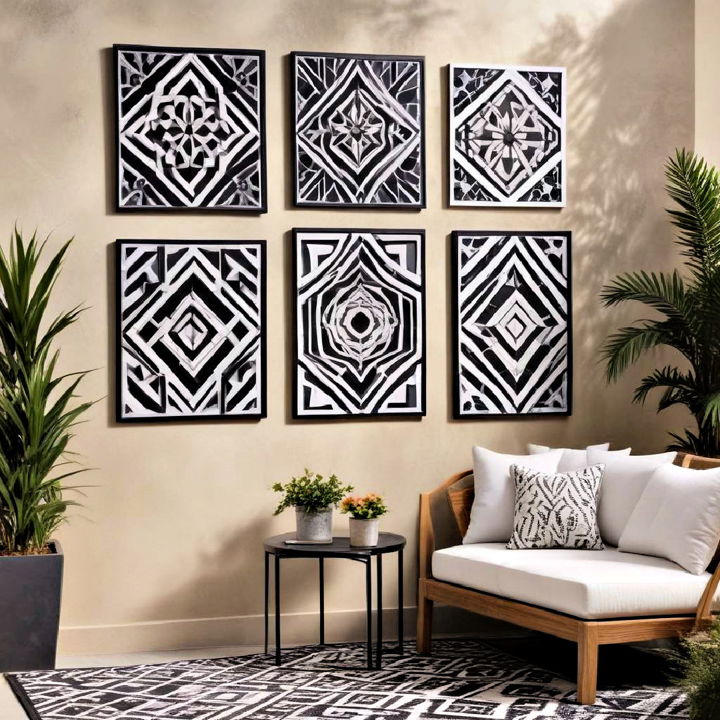 geometric wall art