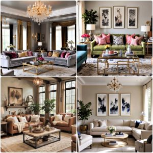 glam living room ideas