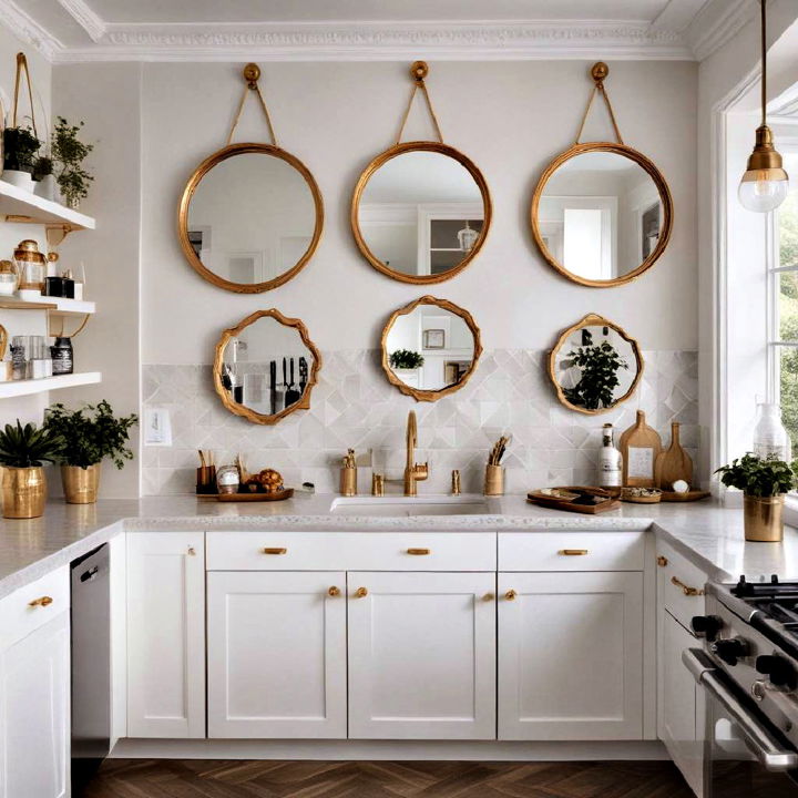 gold framed mirrors