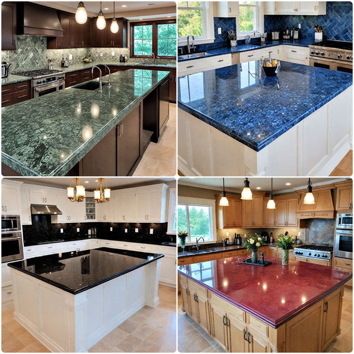 granite kitchen countertop ideas