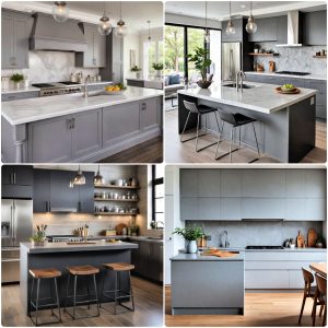 gray kitchens