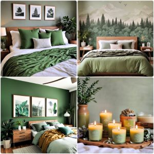 green bedroom ideas