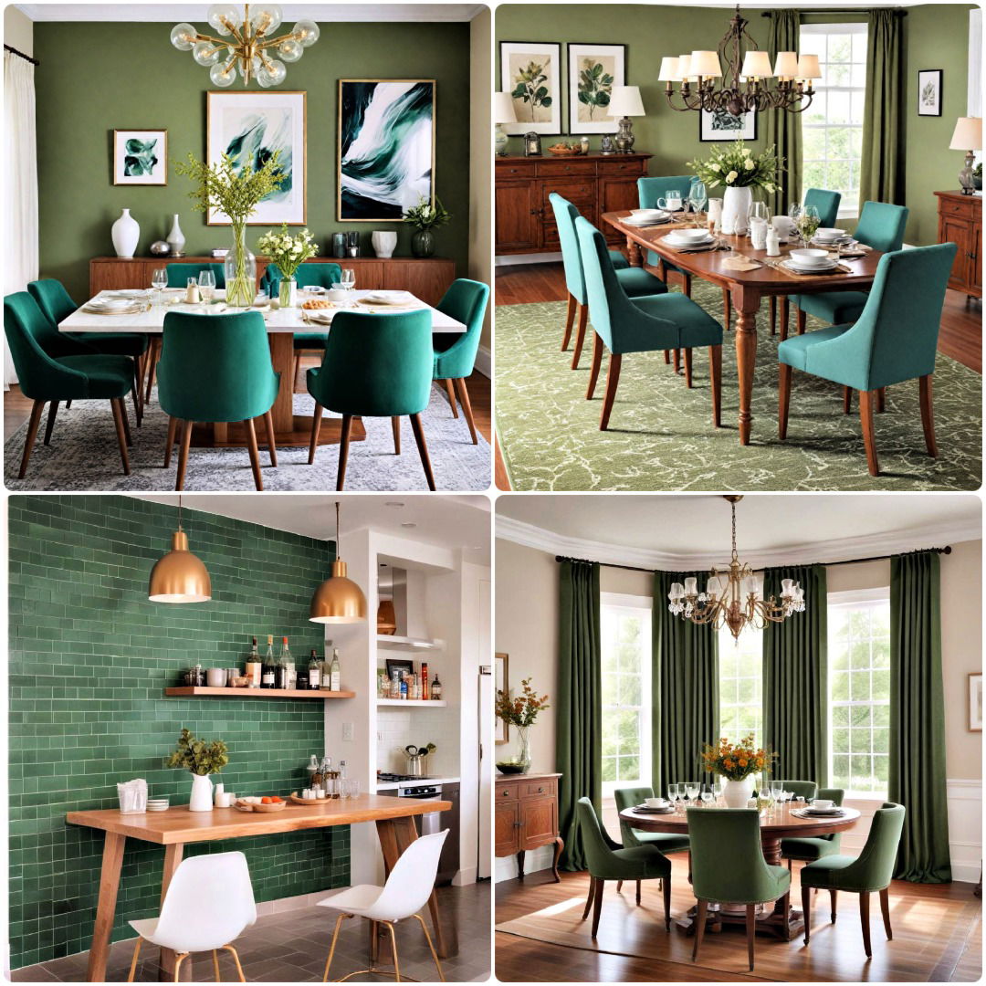 40 Green Dining Room Ideas To Bring the Outdoors In