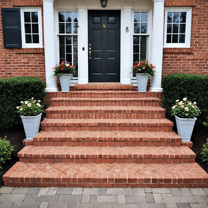 herringbone pattern steps