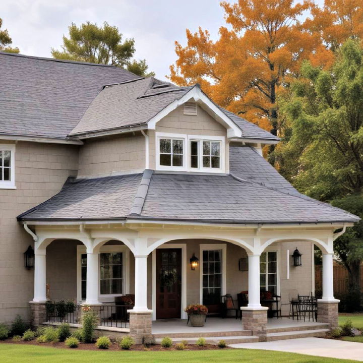 hip roof for storm prone areas