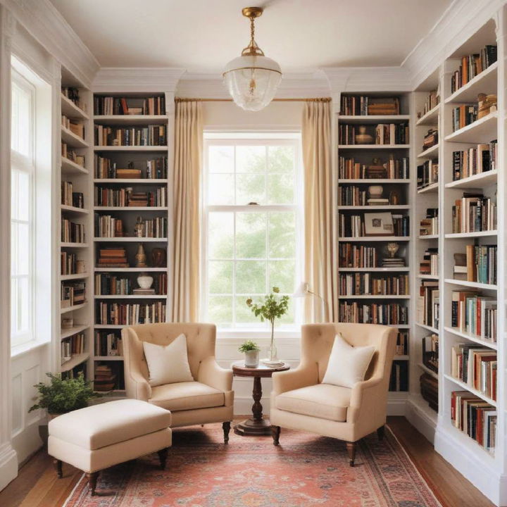 home library for peaceful retreat