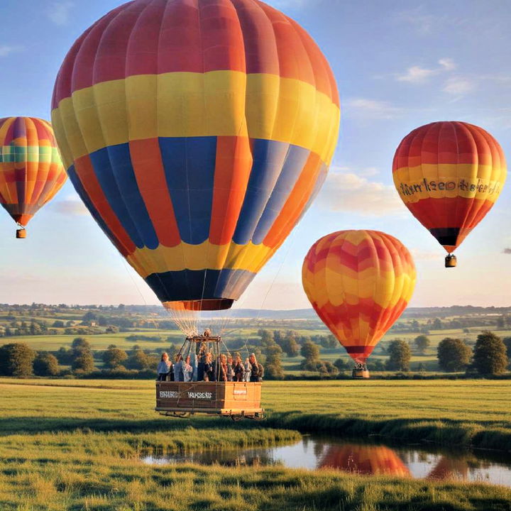 hot air ballooning adventure gift