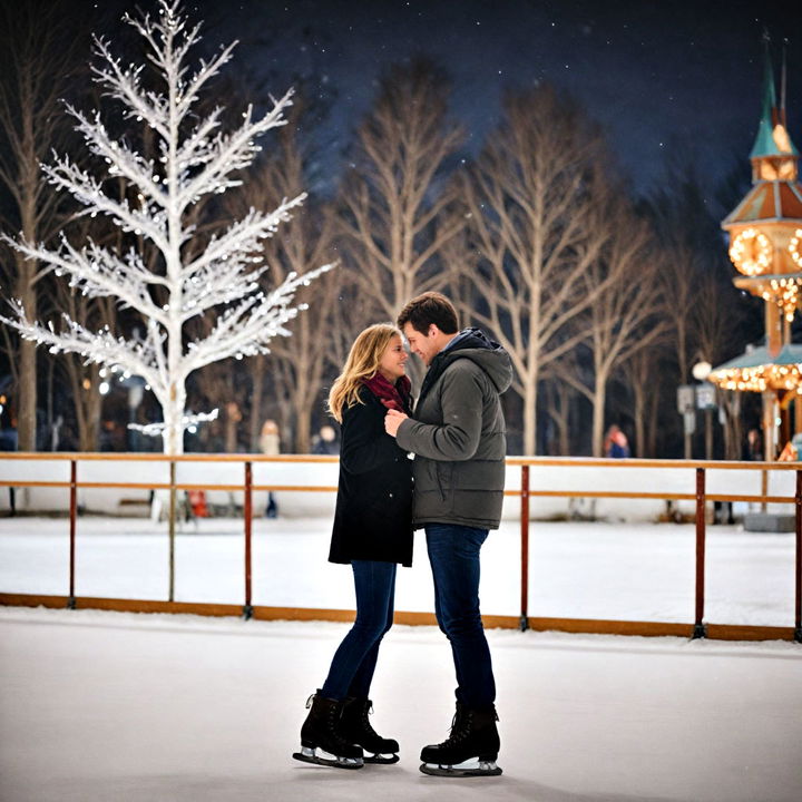 ice skating wedding proposal idea