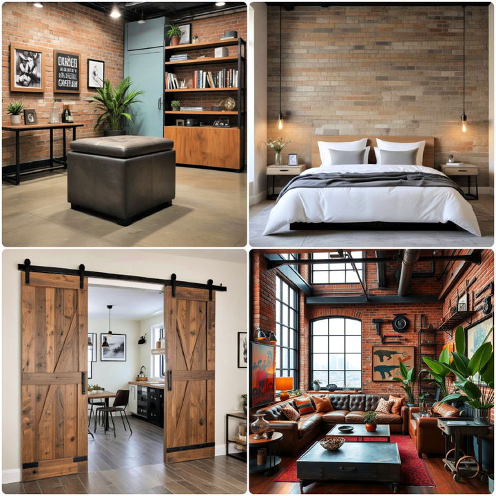 industrial interior design style ideas