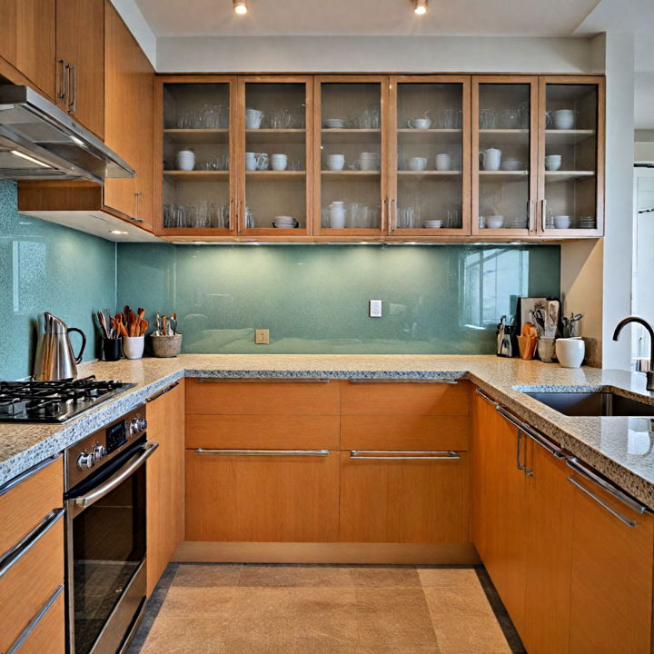 laminated glass cabinets