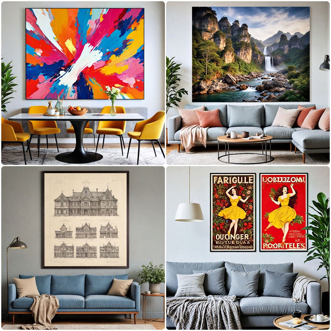 20 Large Wall Art Ideas for Blank Walls