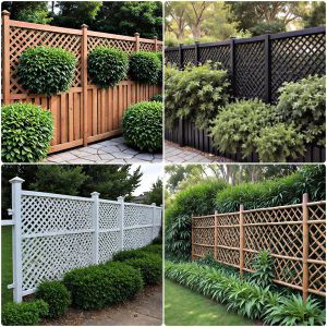 lattice fence ideas