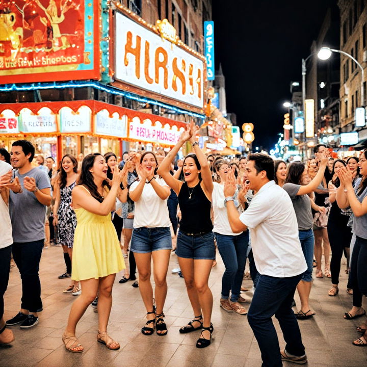 lively and memorable flash mob proposal