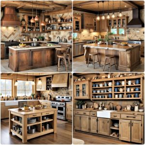 log cabin kitchen design ideas