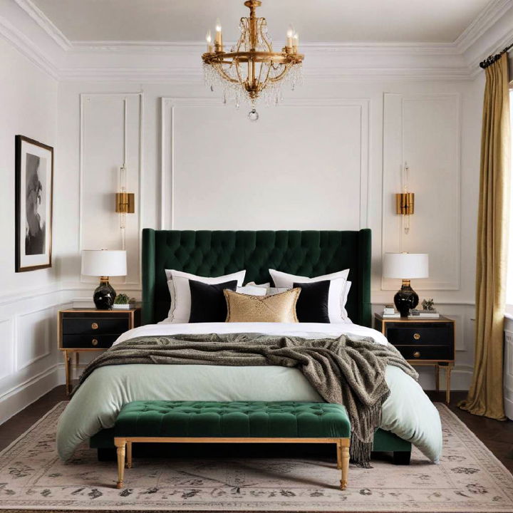 luxurious art deco delight bedroom