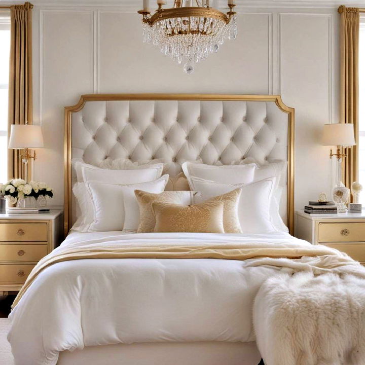 luxurious headboard design