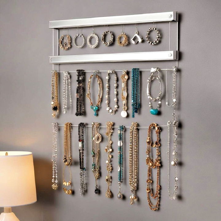 magnetic strips for jewelry storage