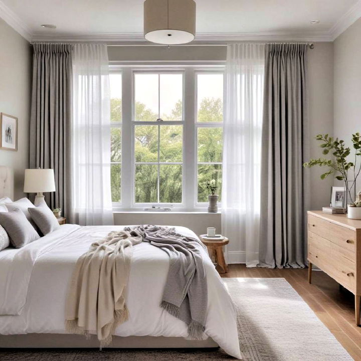 maximize natural light to enhance bedroom