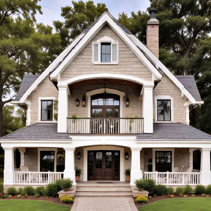 modern dutch gable porch roof