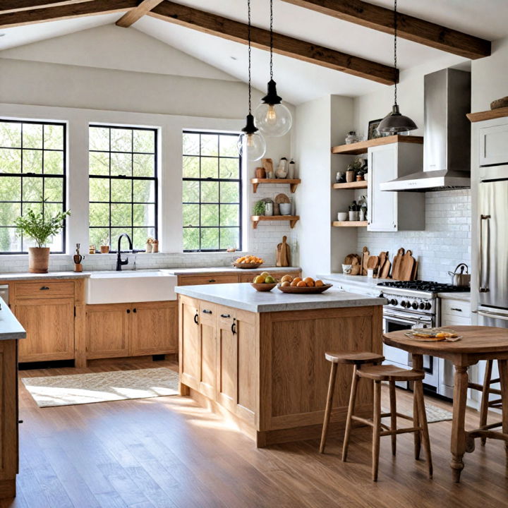 modern farmhouse kitchen