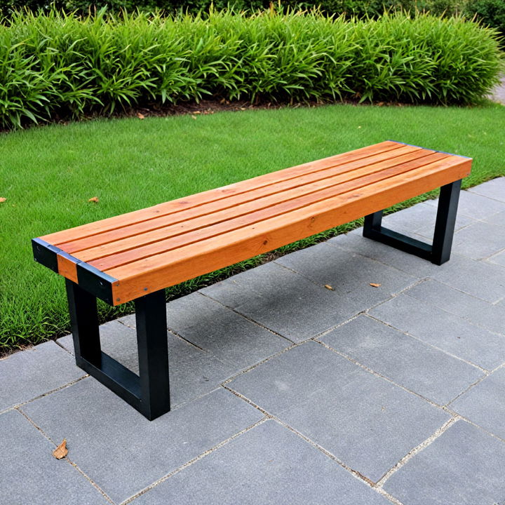 modern modular bench design