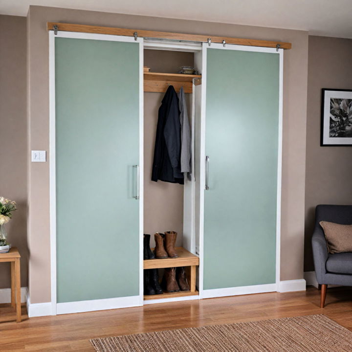 modern sliding doors for boot room