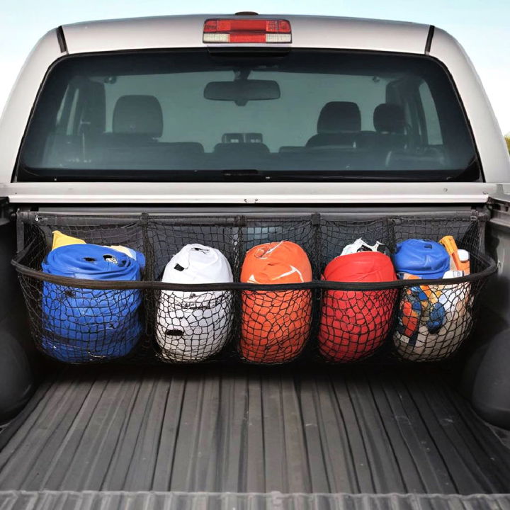 net storage pockets for truck bed