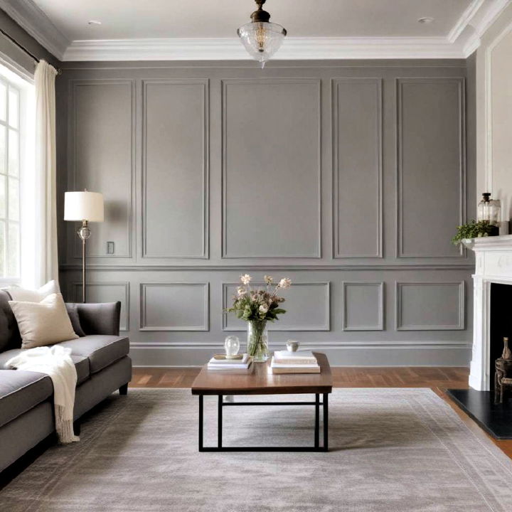 overlay wainscoting for layered look