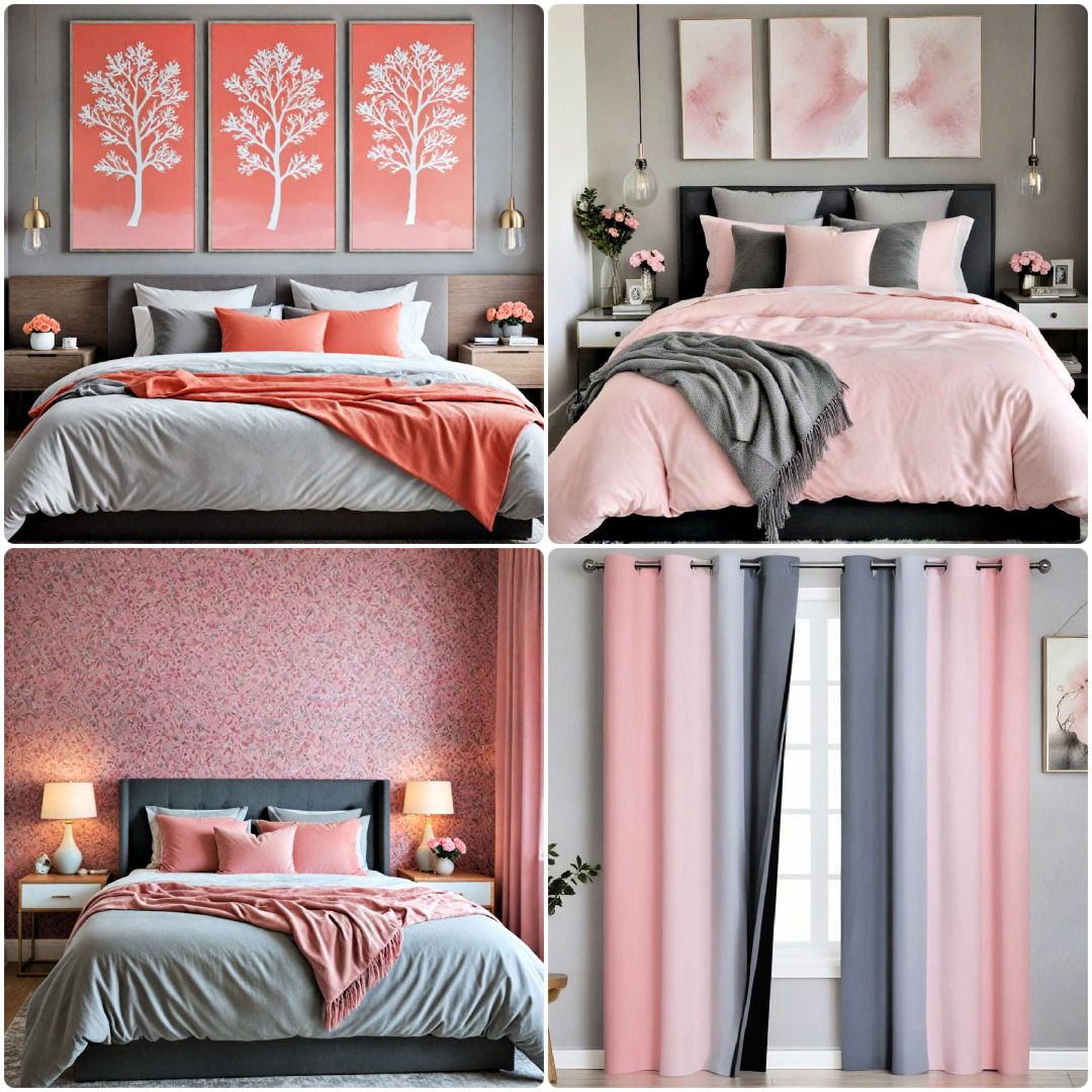 25 Pink and Grey Bedroom Ideas for A Dreamy Space