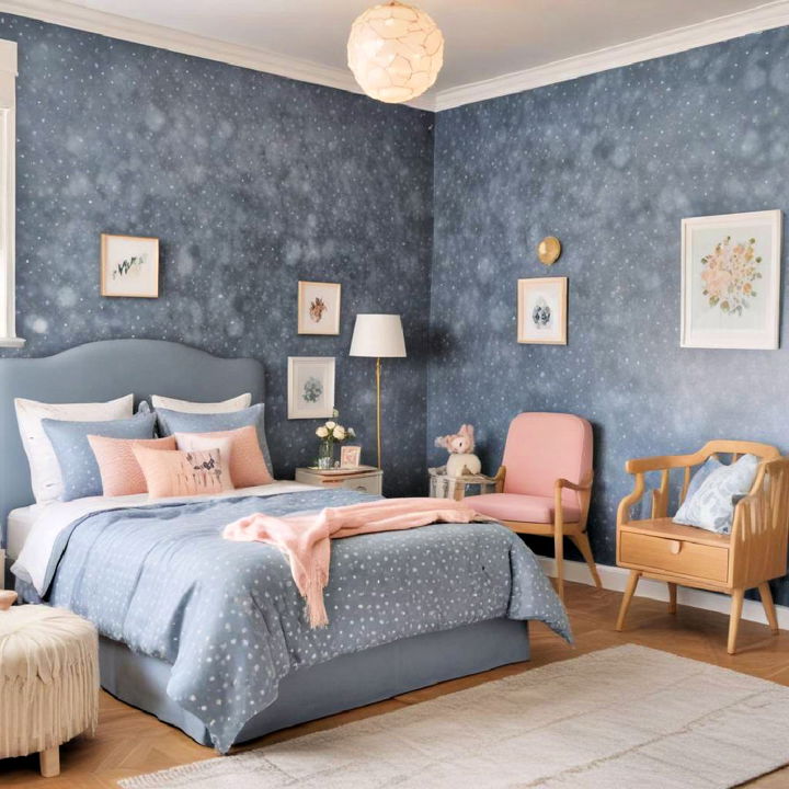 playful polka dots bedroom