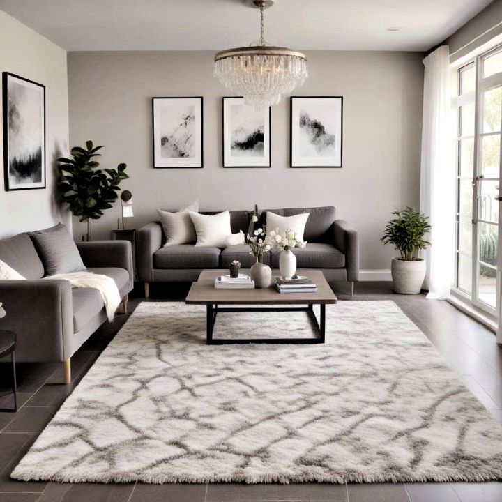 plush area rug design