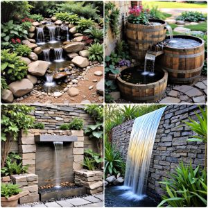 pondless waterfall ideas