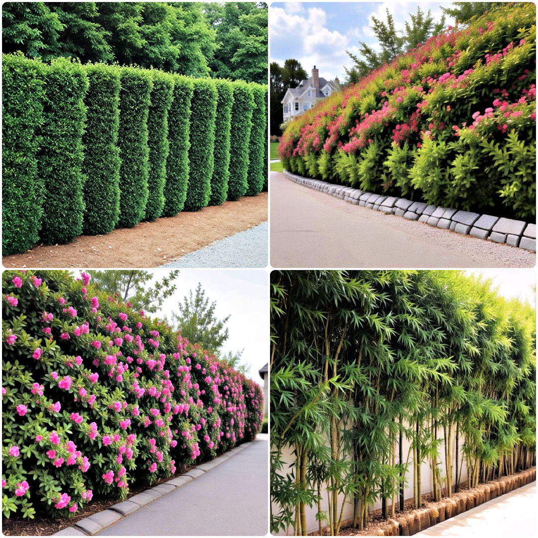 20 Privacy Hedge Ideas To Enhance Curb Appeal and Privacy