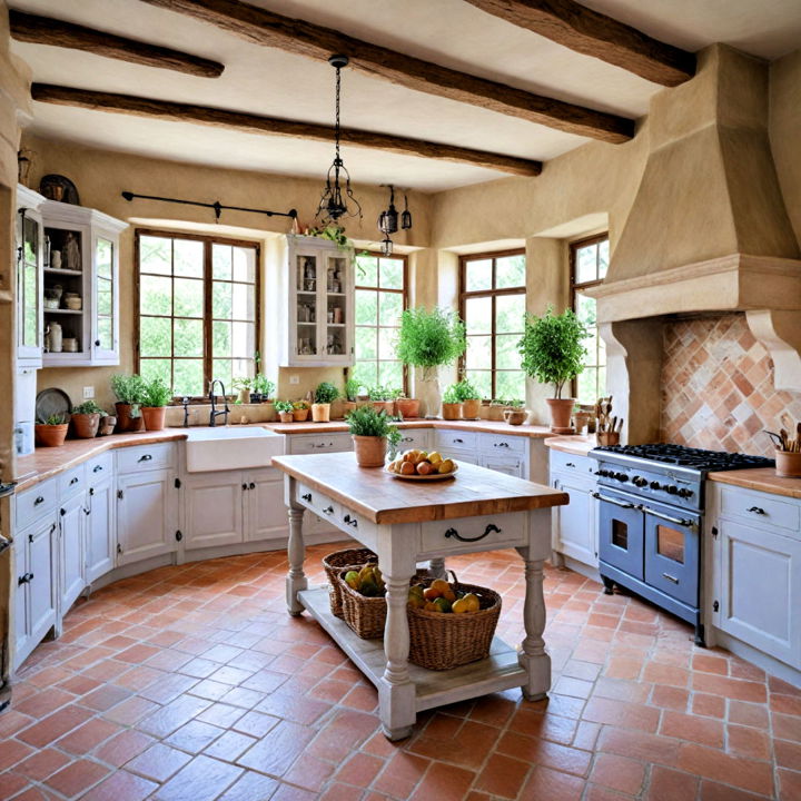 provencal country kitchen