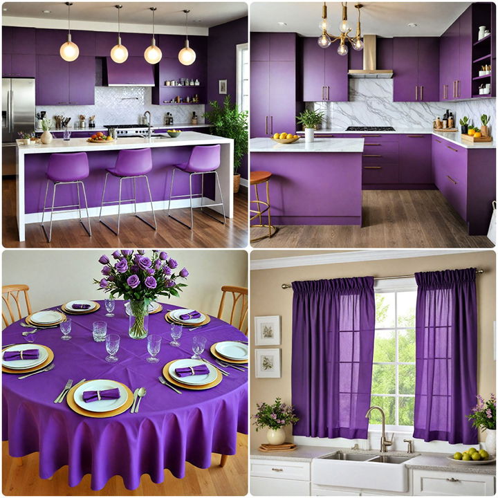 purple kitchen ideas