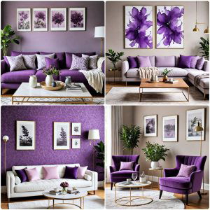 purple living room ideas